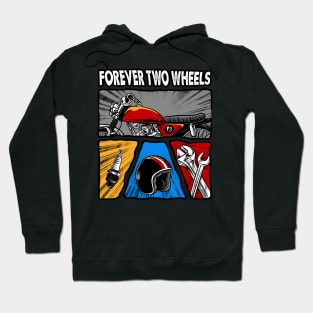 two wheel Hoodie